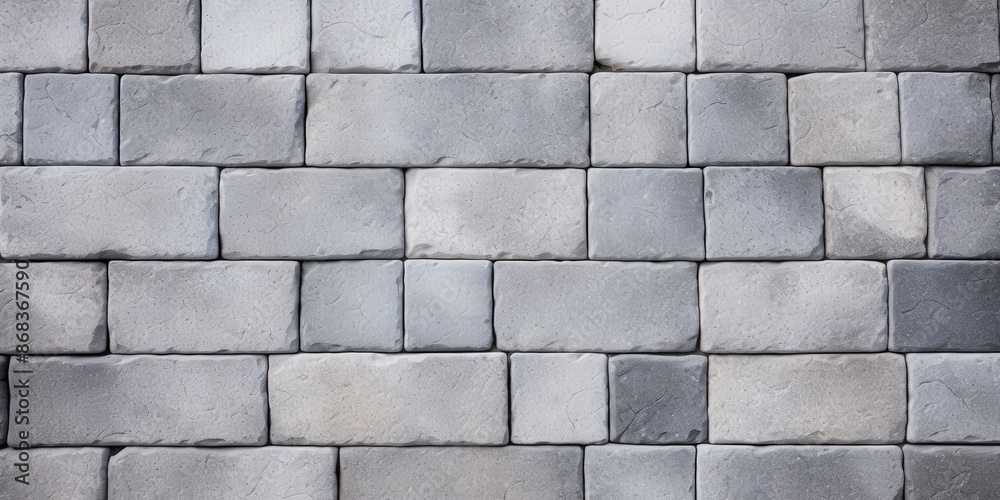 Obraz premium Grey Stone Wall Texture