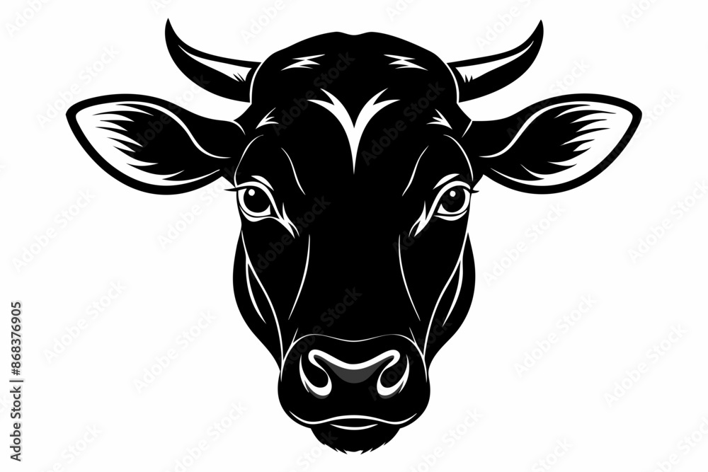 black and white cow silhouette, Cow vector illustration, cow head silhouette, cow silhouette isolated vector Illustration, png, cow icon black and white cow silhouette, Cow vector illustration, cow head silhouette, cow silhouette isolated vector Illustration, png, cow icon