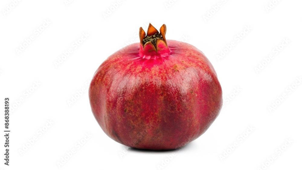 Pomegranate on white background Pomegranate on white background