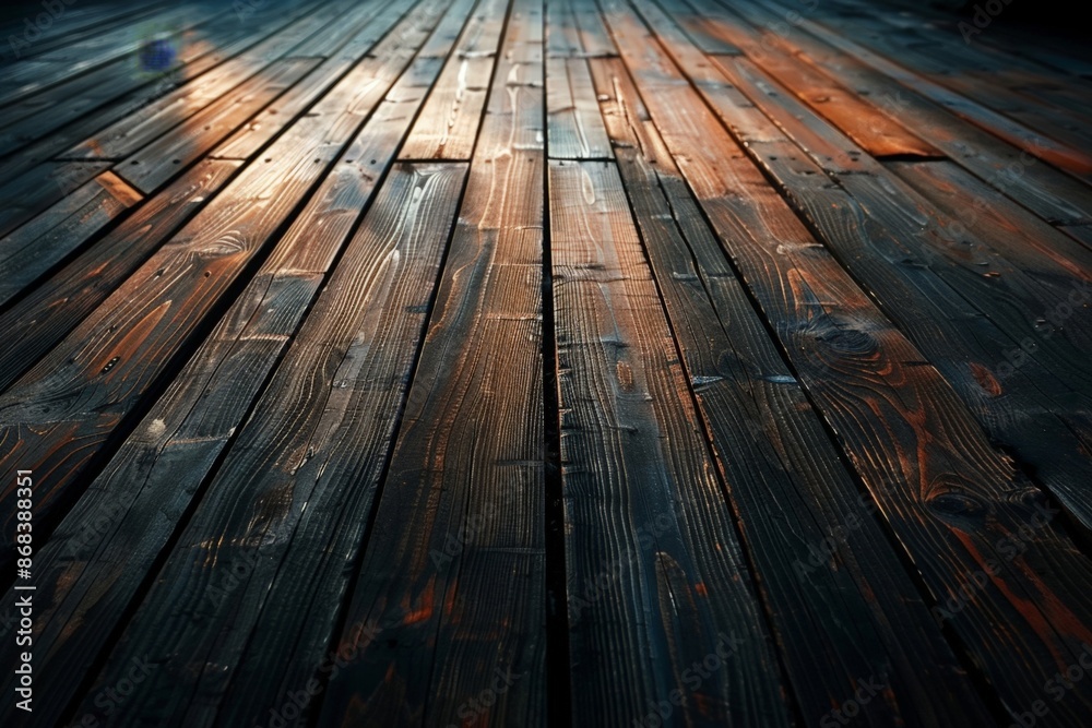 Rustic Wood Plank Floor Rustic Wood Plank Floor