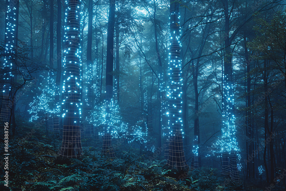 Obraz premium forest, tree in the forest