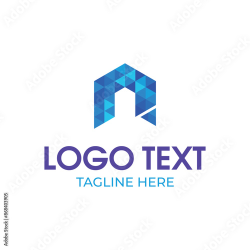 Abstract Letter logo design