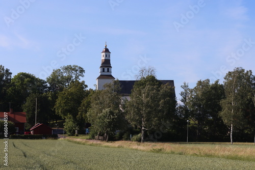 Vårdsberg church is a church building in Vårdsberg parish and Åkerbo parish, Östergötland. The church is located just under a mile east of Linköping and belongs to the diocese of Linköping. 
