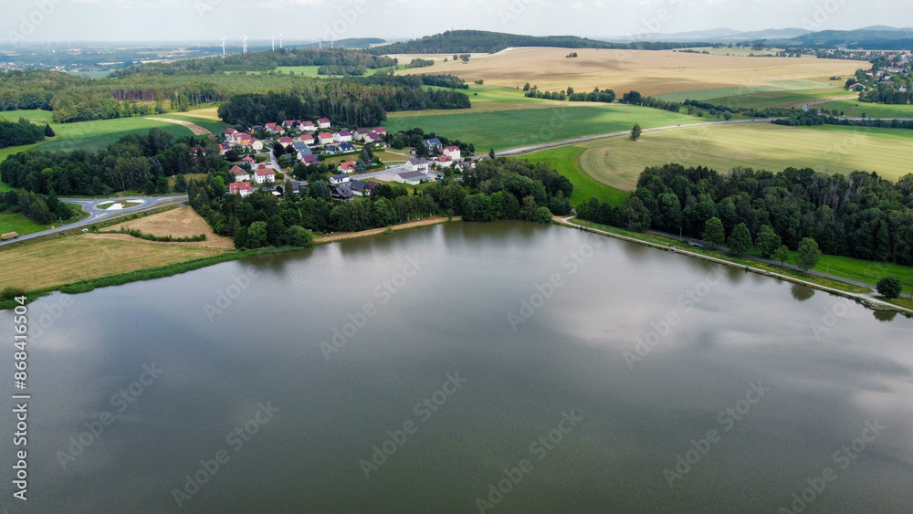 Obraz premium SAXONY, Rammenau castle near Kamenz