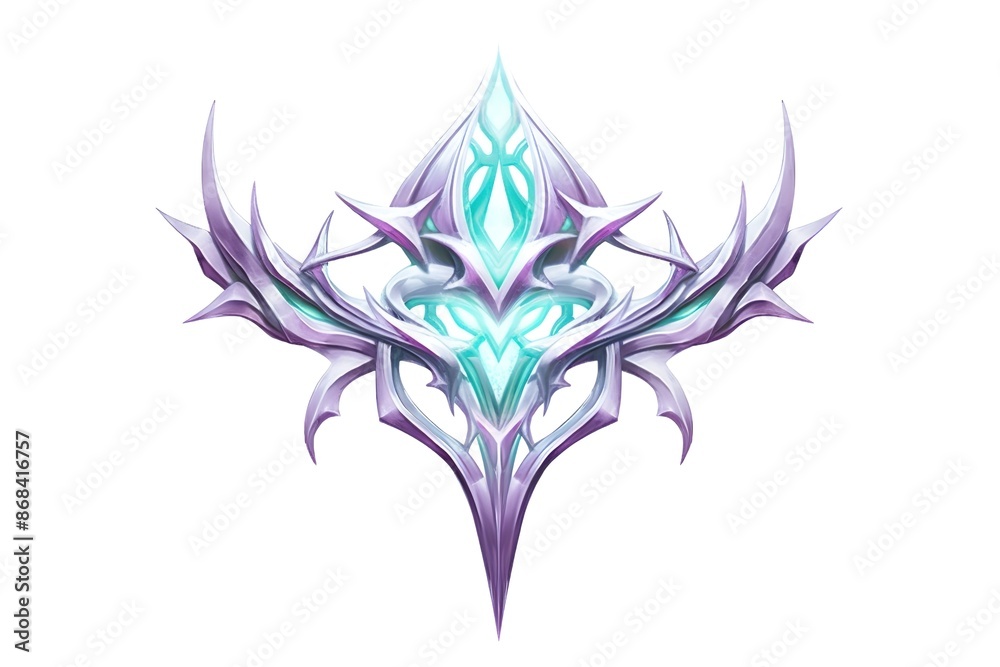 Obraz premium Fire purple pattern graphics abstract