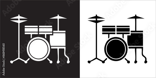 IIlustration Vector graphics of Music and Party icon