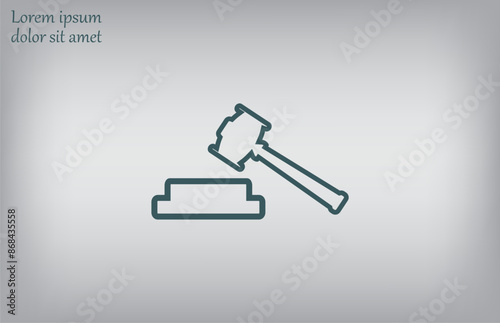 Vector illustration, gray background.