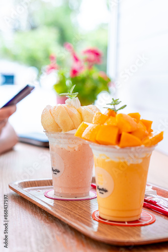 カフェで食べるデザート