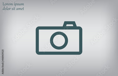 Vector illustration, gray background.