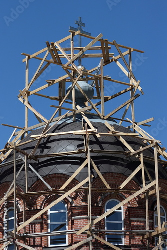 Church dome repair