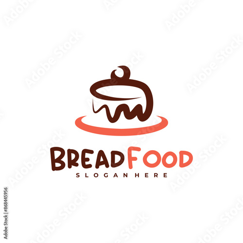 Wallpaper Mural Bread Food logo vector template, Creative Bread logo design concepts Torontodigital.ca
