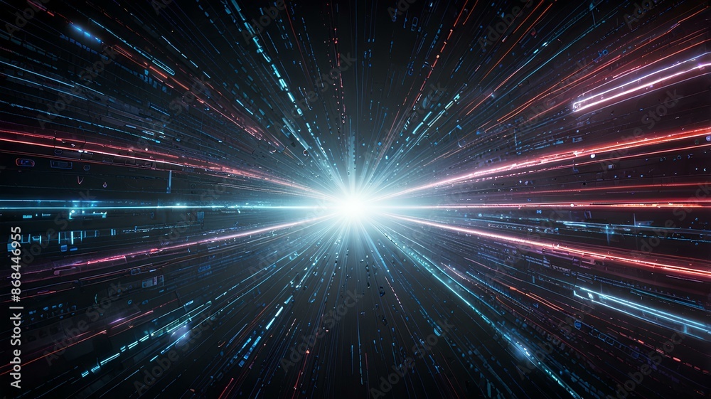 Dynamic abstract technology background illustration. Dynamic abstract technology background illustration.