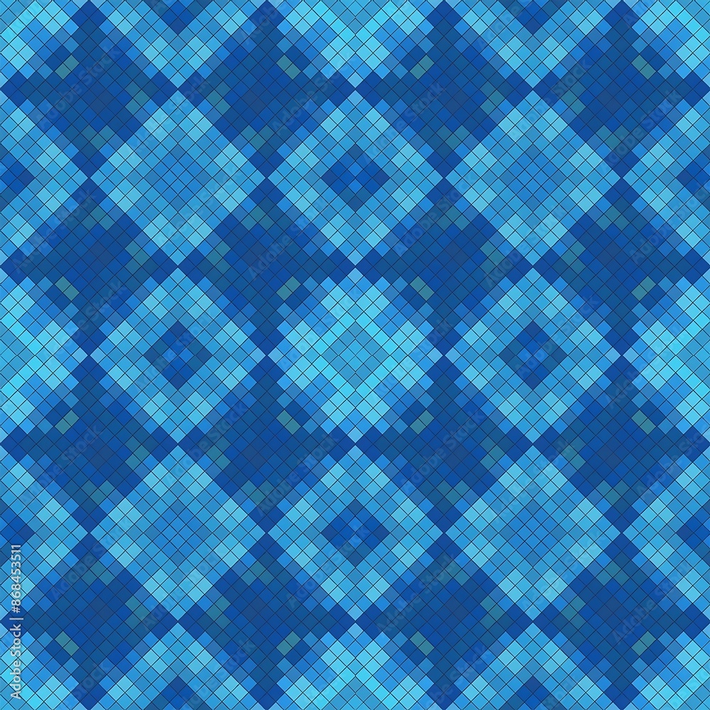 Seamless pattern of abstract geometric shapes Seamless pattern of abstract geometric shapes