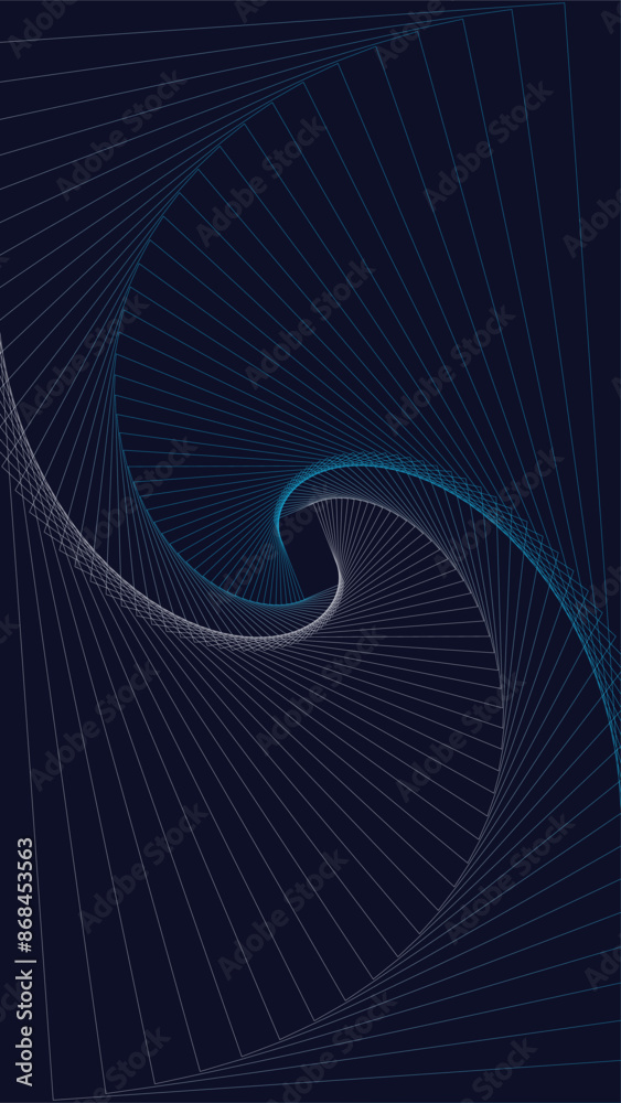 Naklejka premium abstract blue background with lines
