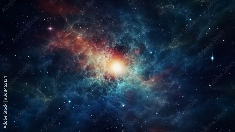 Exploding star. Universe expanding, nebulae stardust. Supernova background wallpaper Exploding star. Universe expanding, nebulae stardust. Supernova background wallpaper