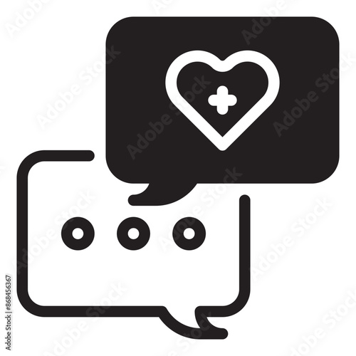 medical chat icon