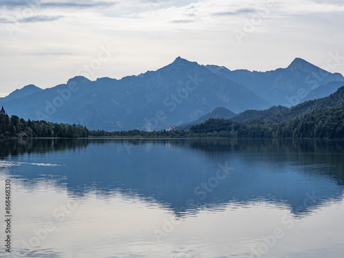 Lake Weißensee in Bavaria, Germany