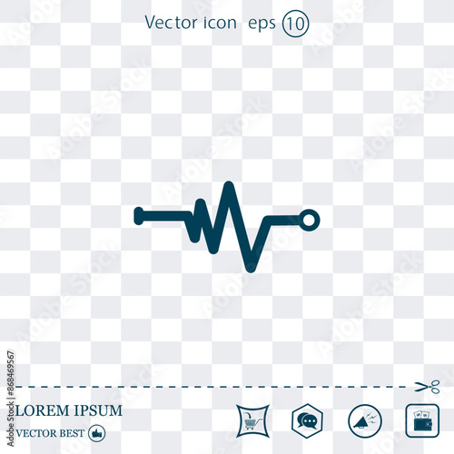 Vector illustration, light background.