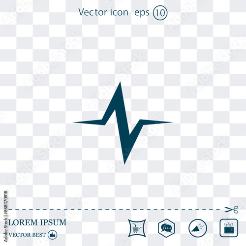 Vector illustration, light background.