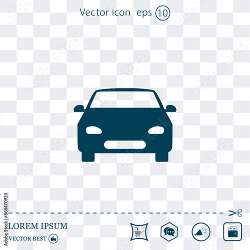 Vector illustration, light background.