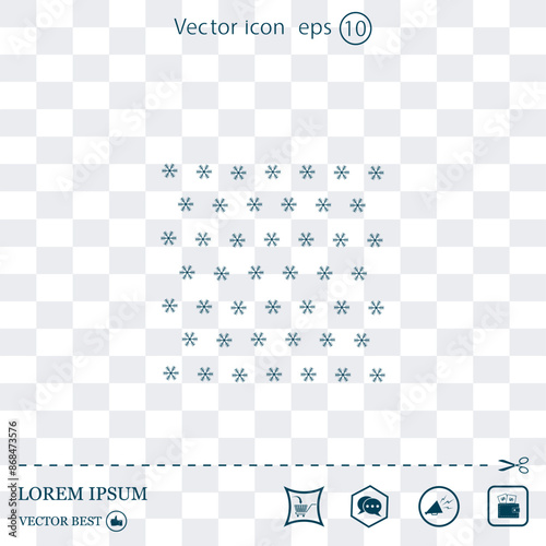 Vector illustration, light background.