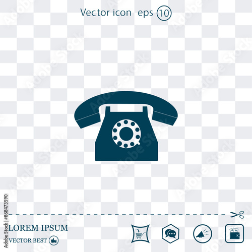 Vector illustration, light background.