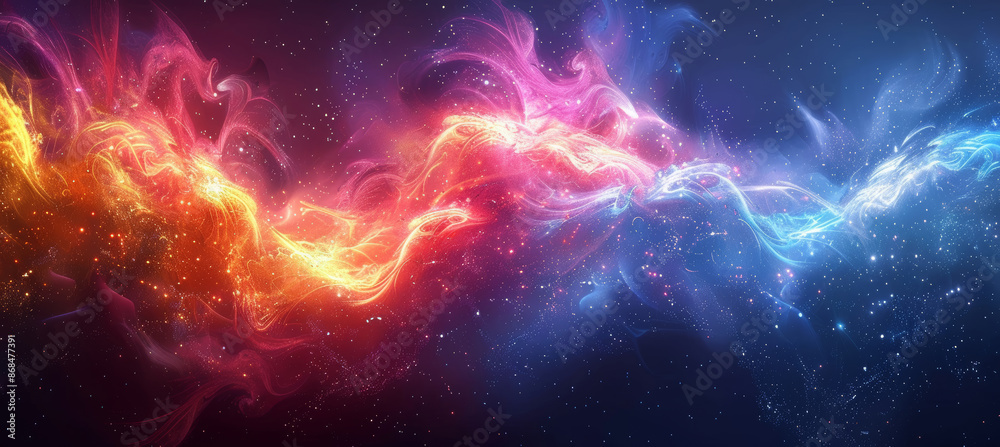Swirling Galaxy of Colors Swirling Galaxy of Colors