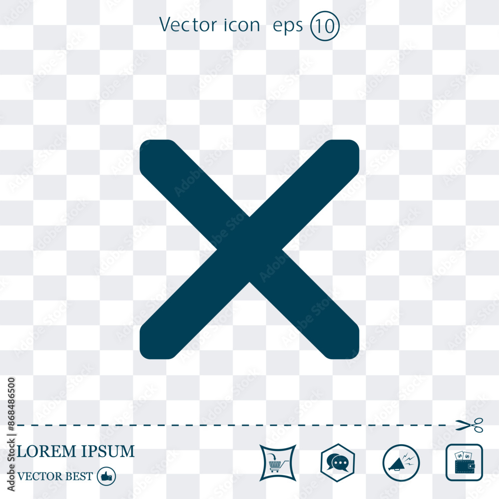 Obraz premium Vector illustration, light background.