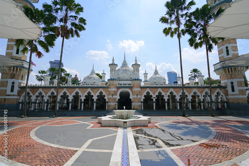 Photography Masjid Jamek, River of Life, Kuala Lumpur, Malaysia