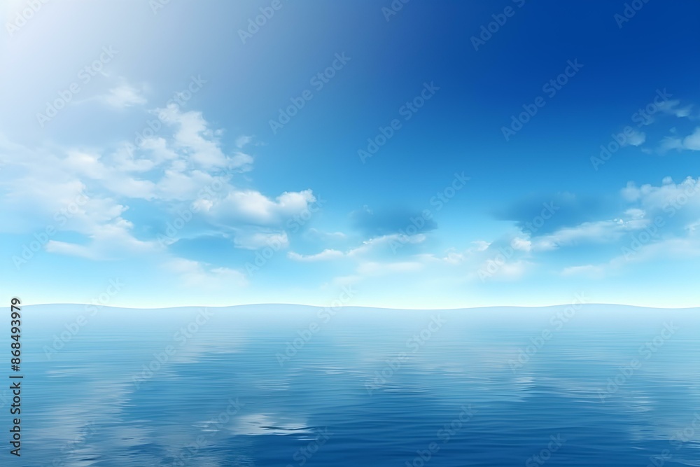 sea and sky made by midjourney