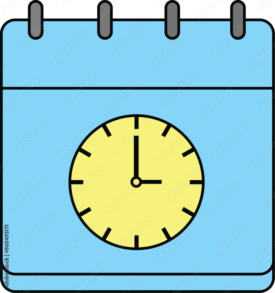 Calendar and clock icon , Schedule, appointment, organizer, timesheet, time management, important date. Vector calendar and clock icon. Meeting Deadlines, modern flat. Calendar and clock icon , Schedule, appointment, organizer, timesheet, time management, important date. Vector calendar and clock icon. Meeting Deadlines, modern flat.