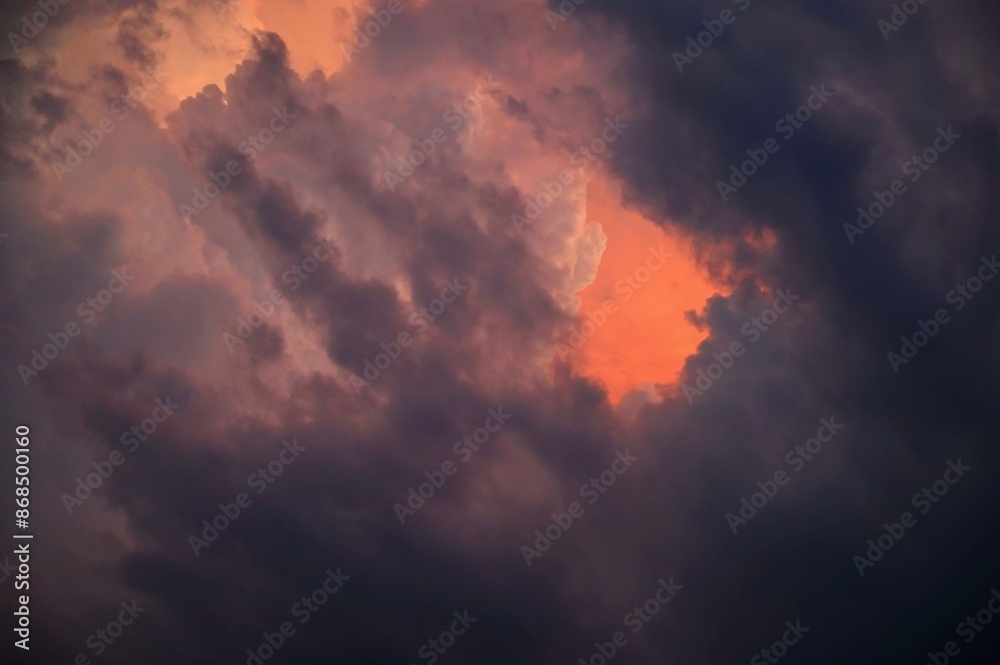 Background of dark clouds before a thunder-storm Background of dark clouds before a thunder-storm