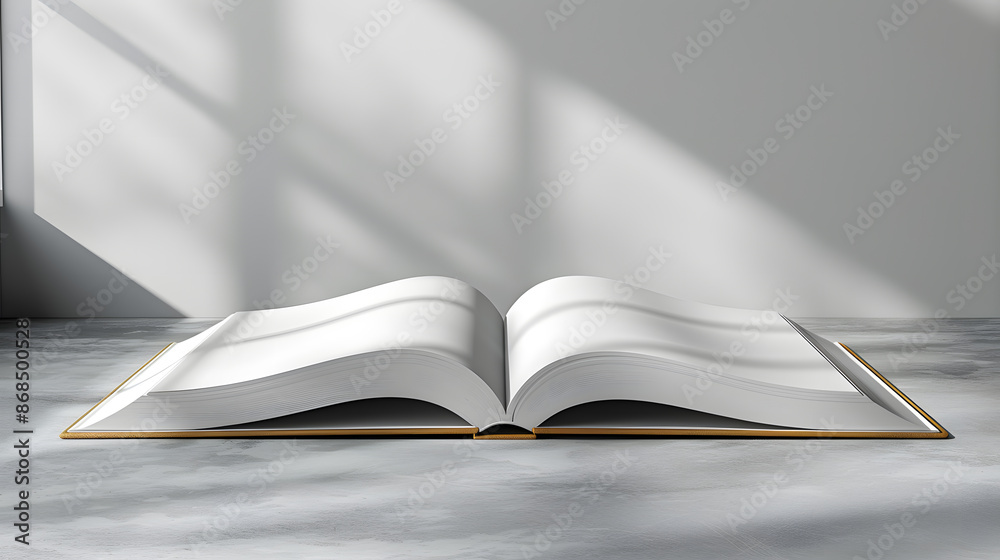 Fototapeta premium open book on a table