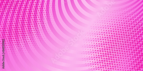 Hot pink trendy background banner. Abstract design wallpaper for template social media. Valentines day concept photo