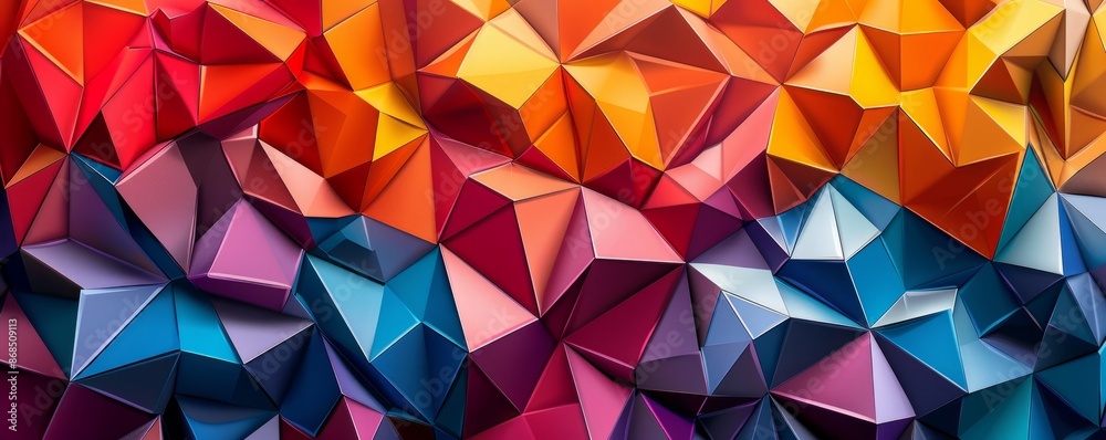 Colorful overlapping polygons Colorful overlapping polygons