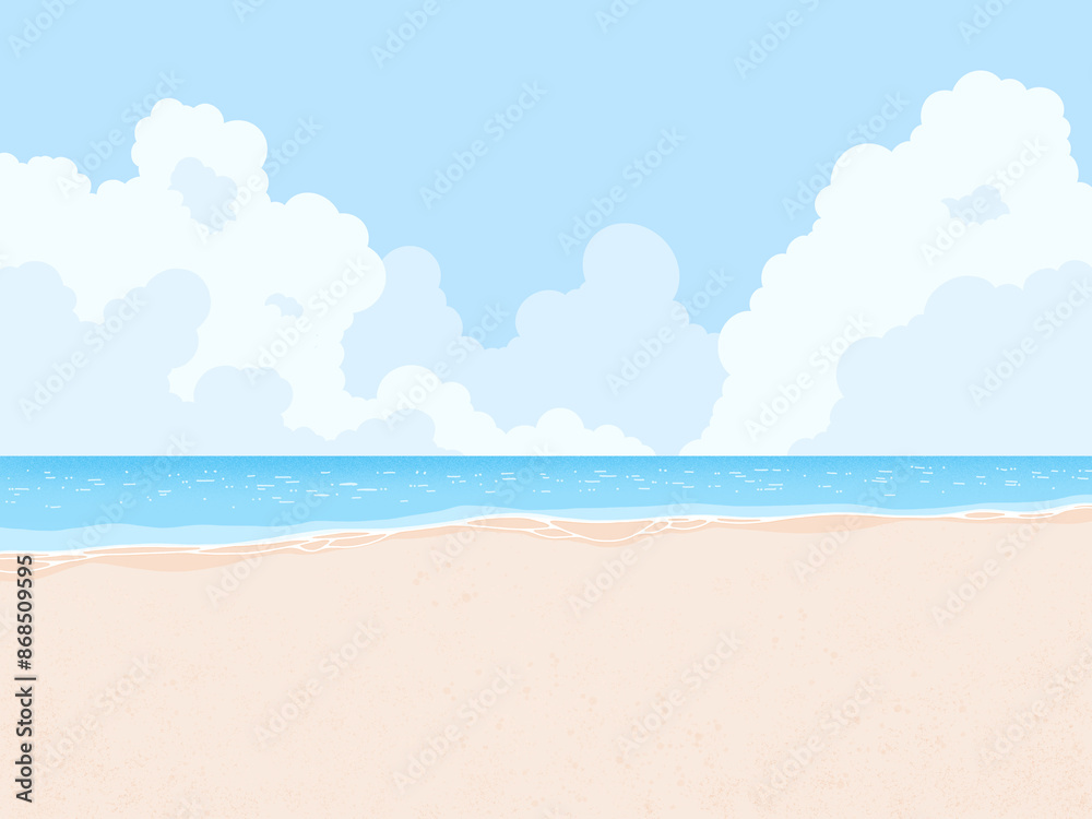 Fototapeta premium beach and sea
