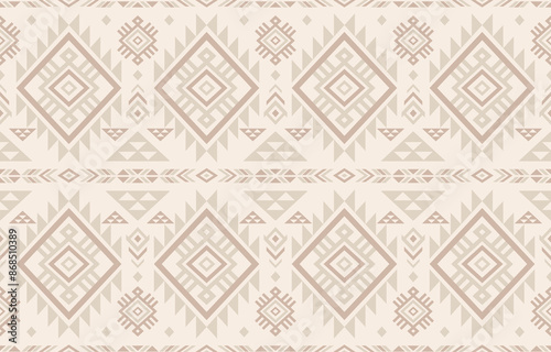 Ancient echoes Aztec geometric seamless patterns southwest Navajo Native American tribal ethnic colorful for textile printing