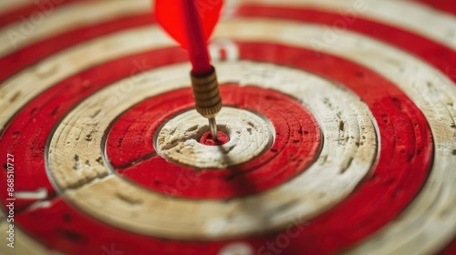 A visually stunning representation of hitting the mark, illustrating the importance of accuracy in reaching goals