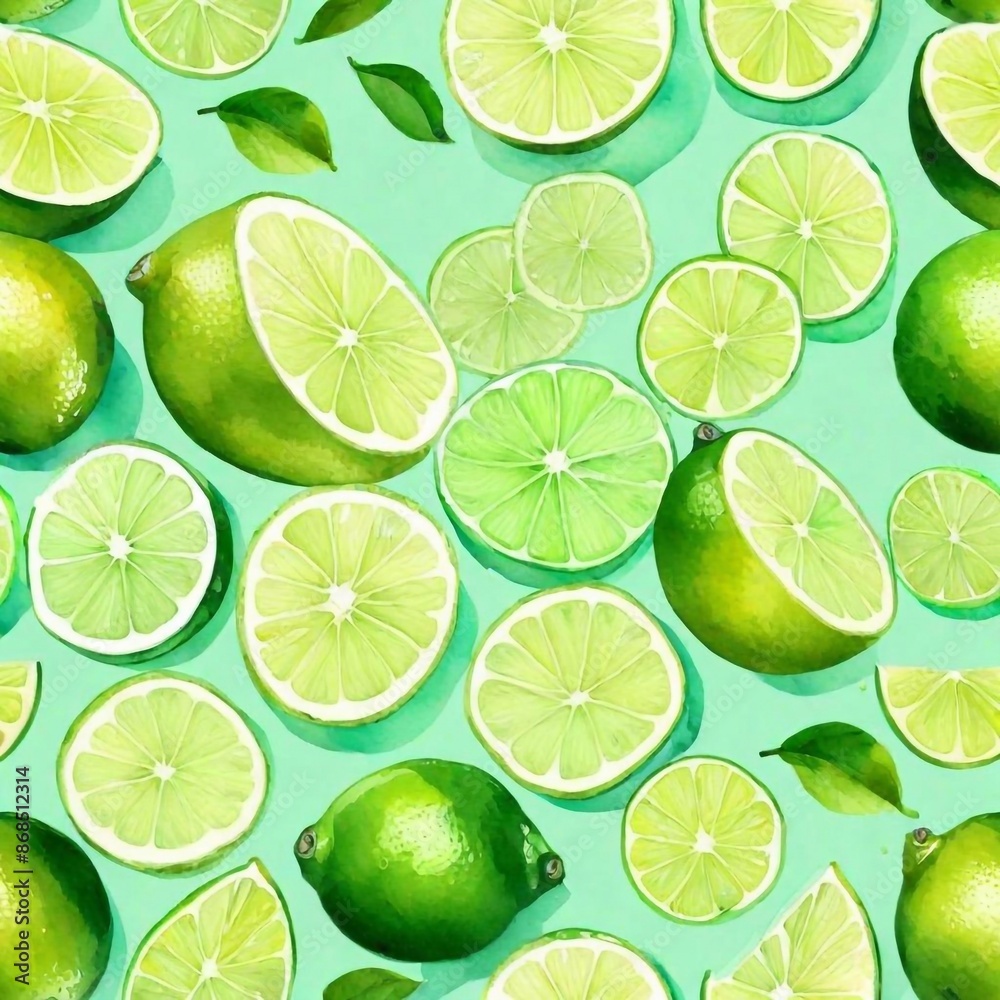 Slised Citrus background. AI generated illustration Slised Citrus background. AI generated illustration