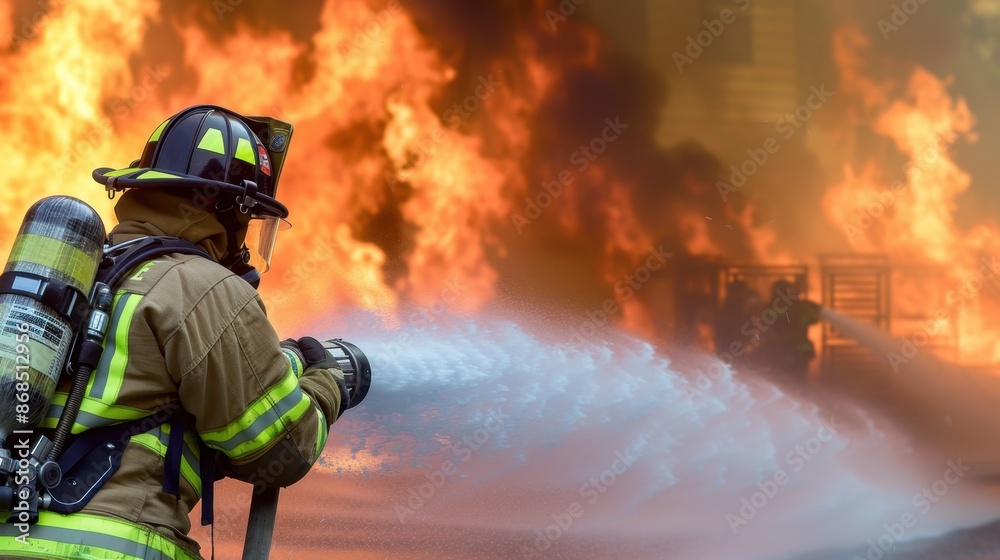 Firefighters combat fires, perform rescues, provide emergency medical care, inspect fire hazards, and maintain firefighting apparatus and equipment.
Firefighters combat fires, perform rescues, provide emergency medical care, inspect fire hazards, and maintain firefighting apparatus and equipment.