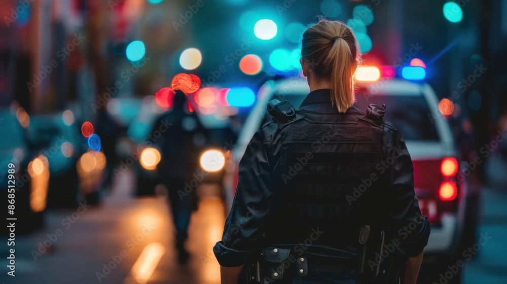 Police officers enforce regulations, conduct patrols, respond to emergency calls, investigate crimes, arrest offenders, and promote public safety through community involvement.
Police officers enforce regulations, conduct patrols, respond to emergency calls, investigate crimes, arrest offenders, and promote public safety through community involvement.