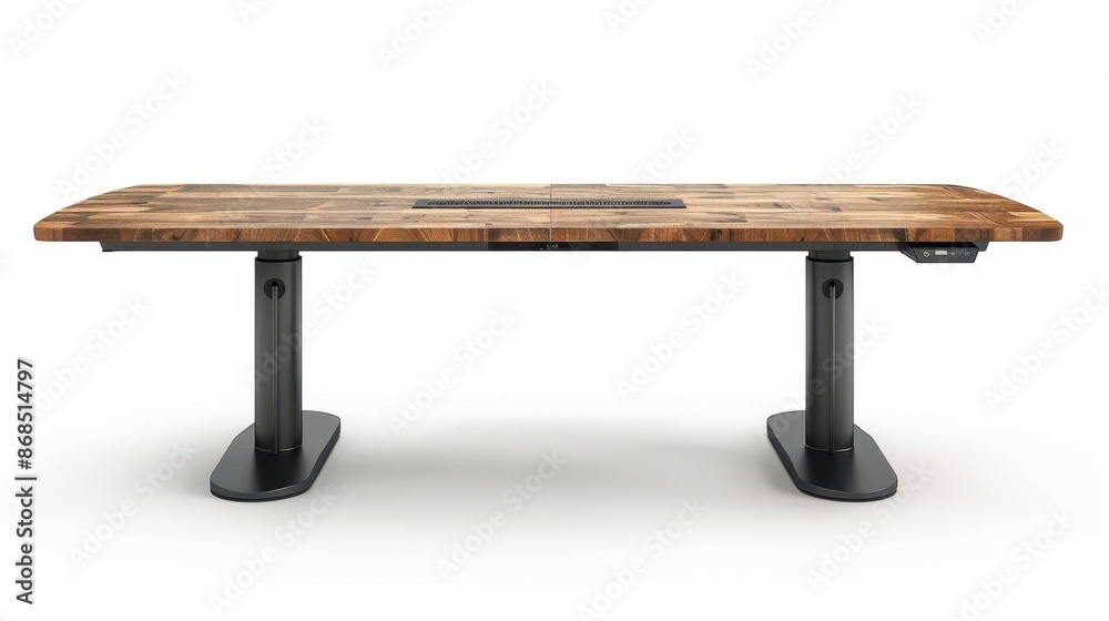 Standing Conference Tables isolate on white background: Promote active discussions with these tables designed for standing meetings, enhancing energy and interaction in brief office gatherings.
Standing Conference Tables isolate on white background: Promote active discussions with these tables designed for standing meetings, enhancing energy and interaction in brief office gatherings.
