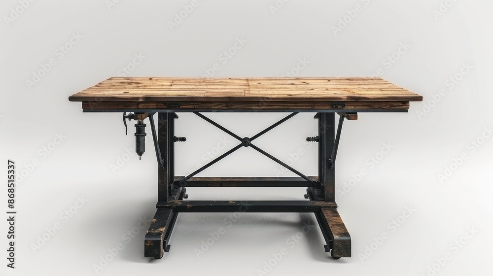 Drafting Table isolate on white background: Adjustable angle for architects and artists, ideal for precise drawing or drafting work in ergonomic comfort.
Drafting Table isolate on white background: Adjustable angle for architects and artists, ideal for precise drawing or drafting work in ergonomic comfort.