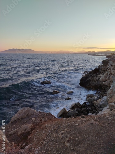 Atardecer en Málaga 