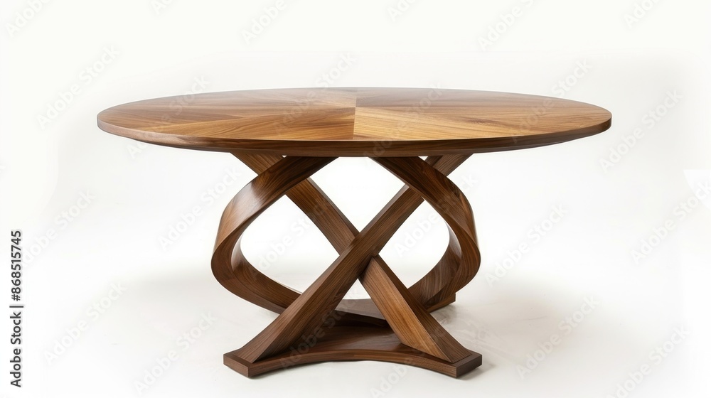 Oval Dining Table isolate on white background: Blends rectangular and round table benefits, offers flexible seating and a softer shape for stylish dining versatility.
Oval Dining Table isolate on white background: Blends rectangular and round table benefits, offers flexible seating and a softer shape for stylish dining versatility.