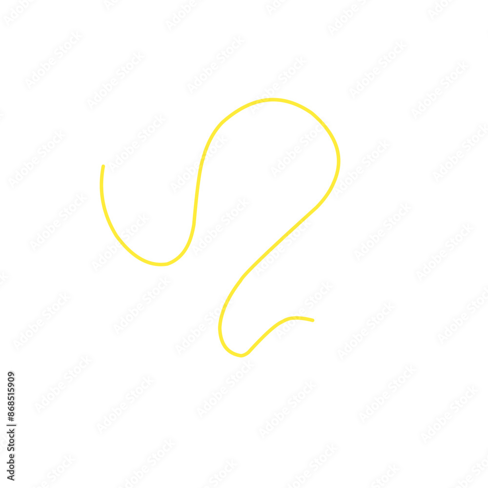 thin line of yellow thread thin line of yellow thread
