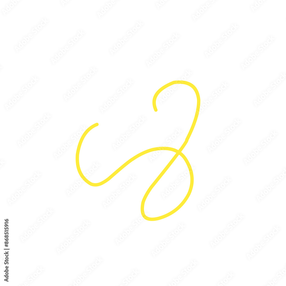 thin line of yellow thread thin line of yellow thread
