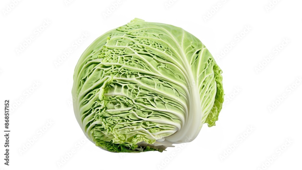 Cabbage on white background Cabbage on white background