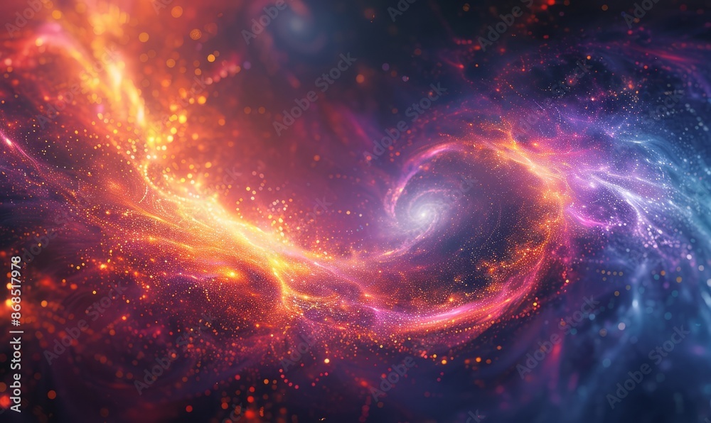Abstract cosmic lights Abstract cosmic lights