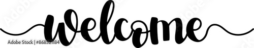Welcome, Home Quote, Saying Word Illustration